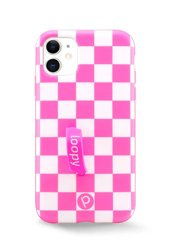 Pink Checkered