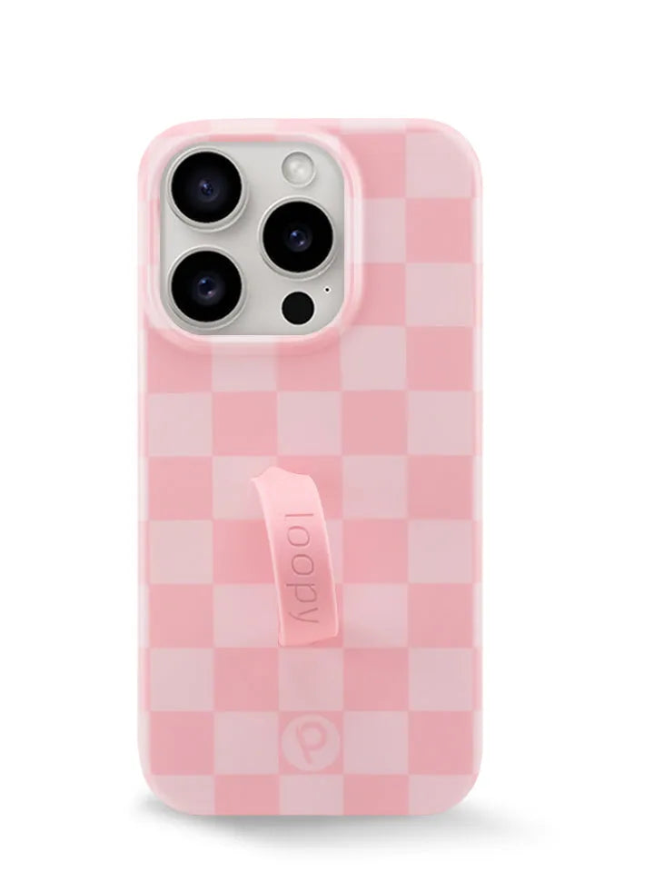 Blush Checkered
