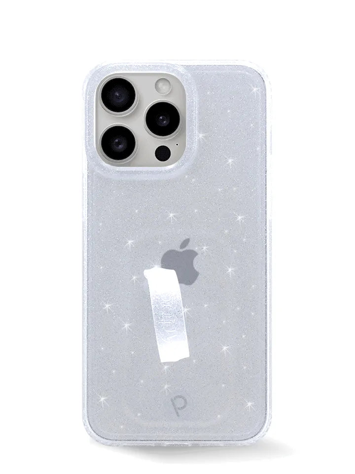 Clear Sparkle Silver