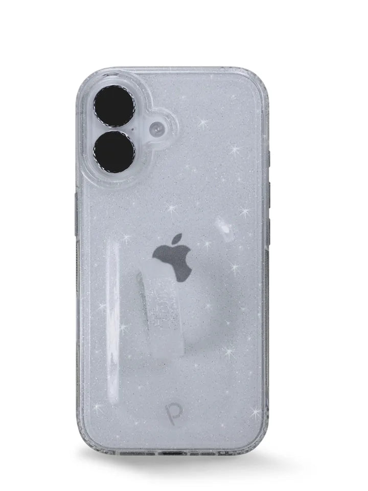 Clear Sparkle Silver
