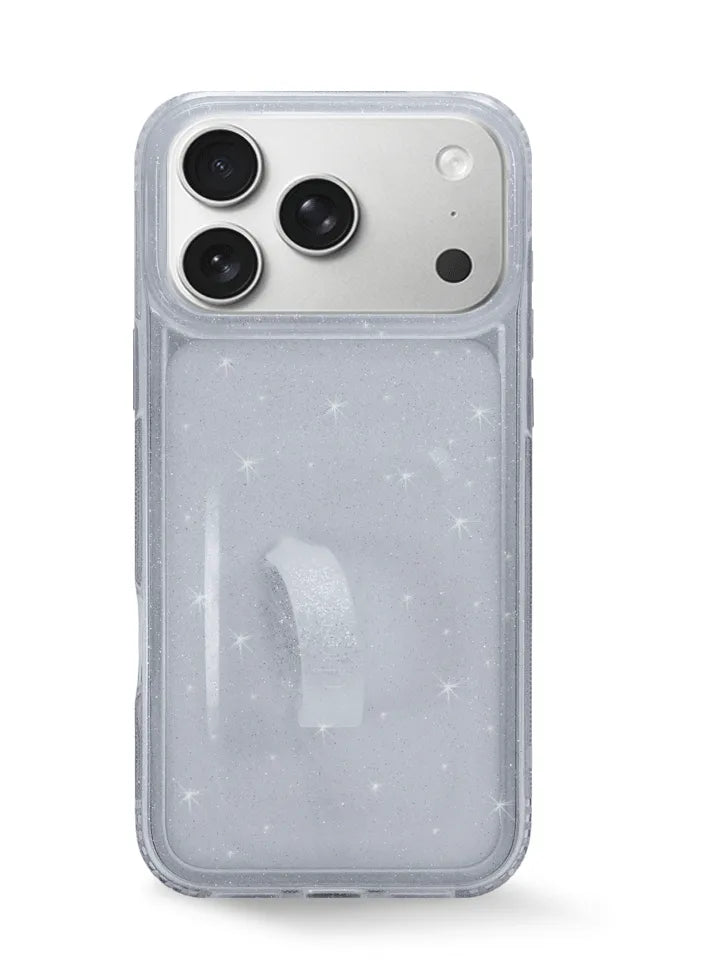 Clear Sparkle Silver