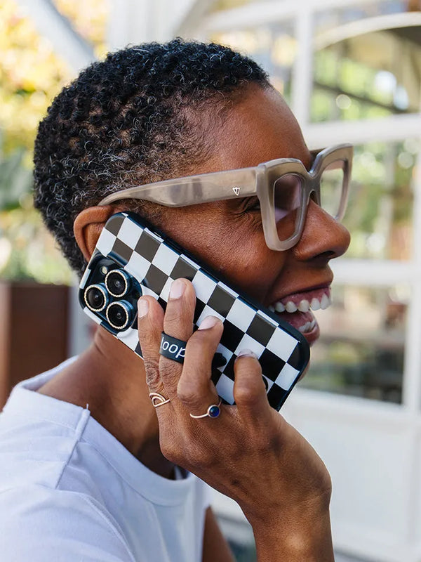 Black & White Checkered