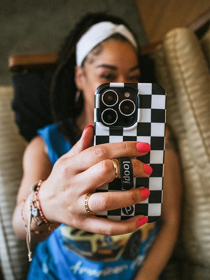 Black & White Checkered