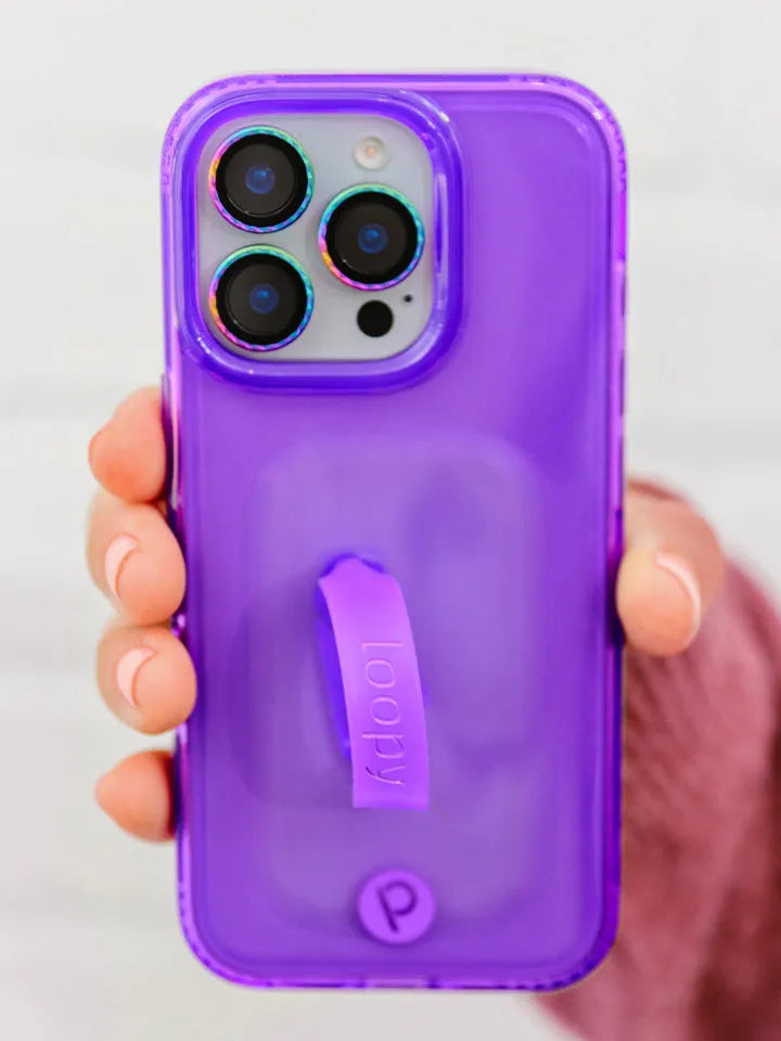 Clear Neon Purple Secondary image